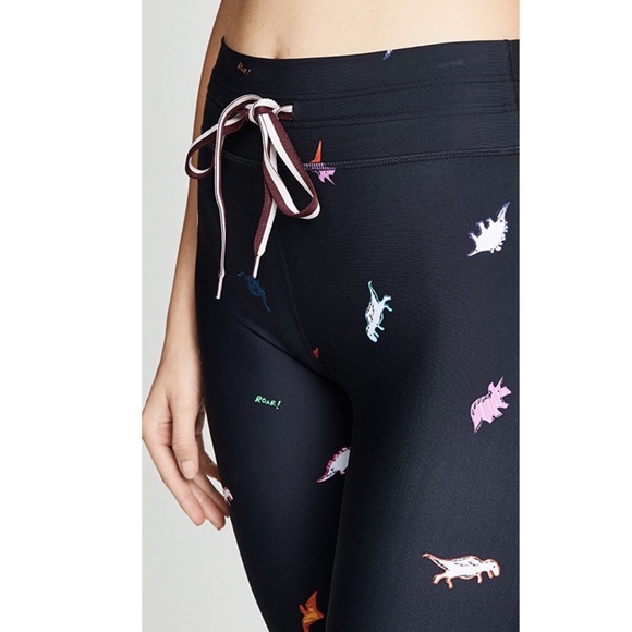 The Upside Good Dinosaur Midi Leggings 